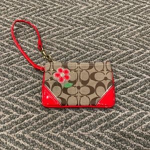 Coach wristlet